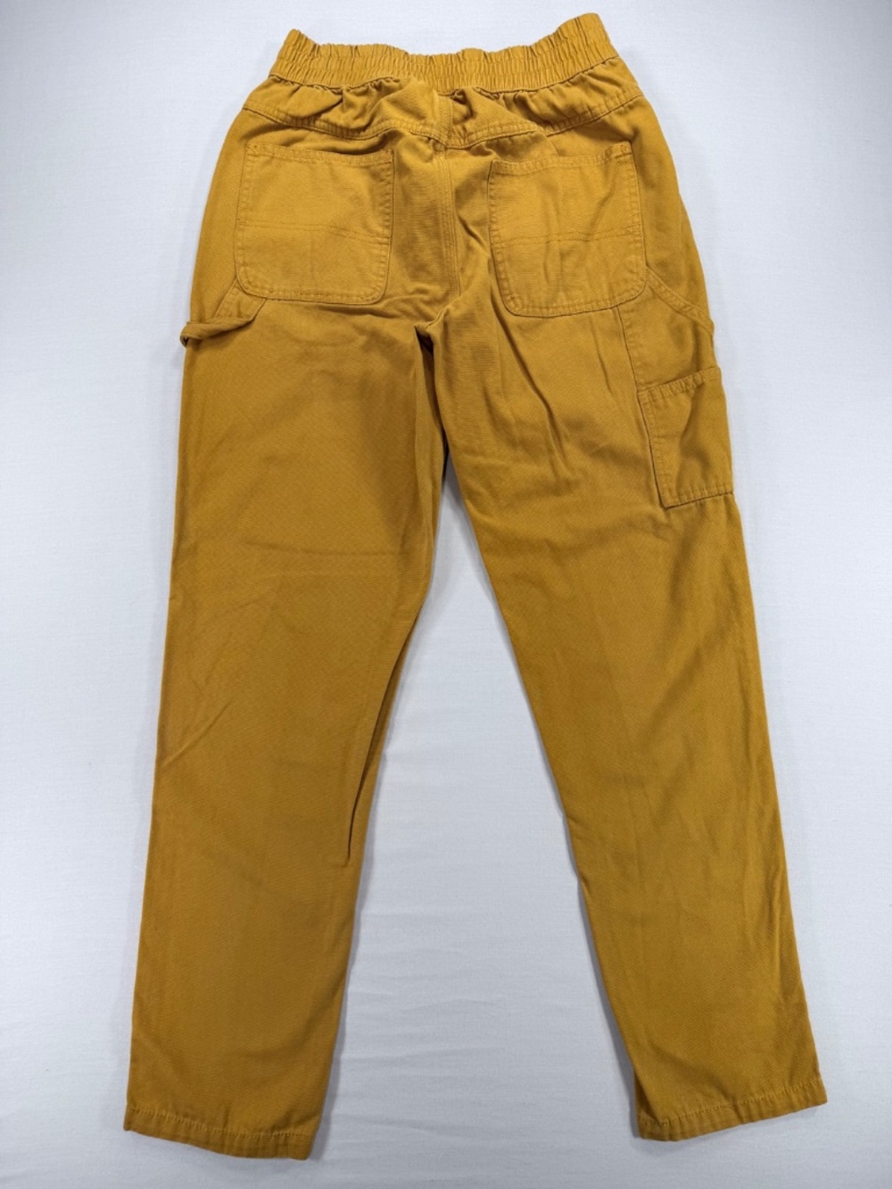 Converse Easy Waist Carpenter Trousers Saffron Yellow XS Cotton - Picture 5 of 5